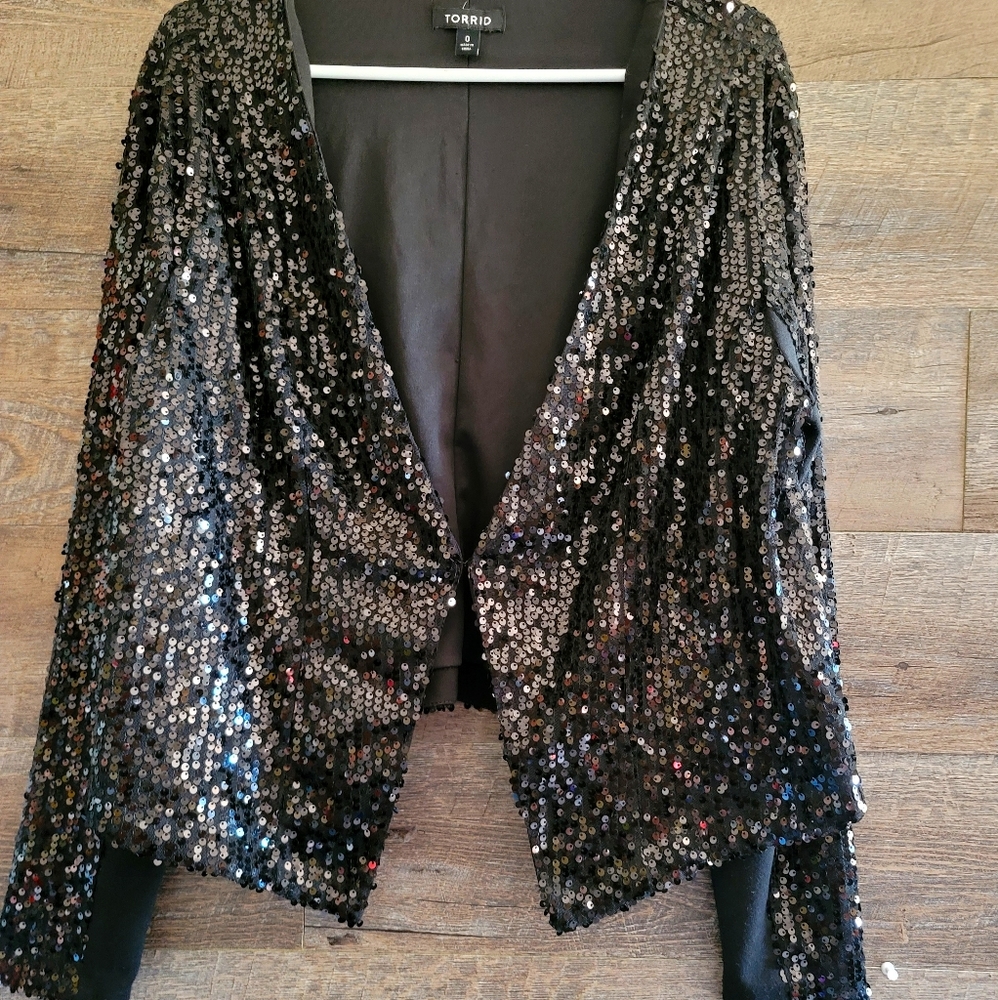 Sequin blazer